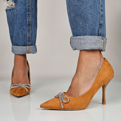 Charline - Decollette Fiocco Strass
