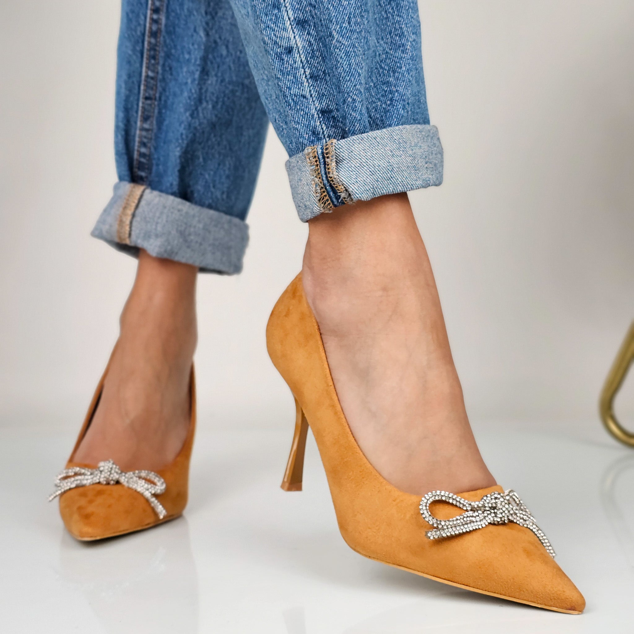 Charline - Decollette Fiocco Strass