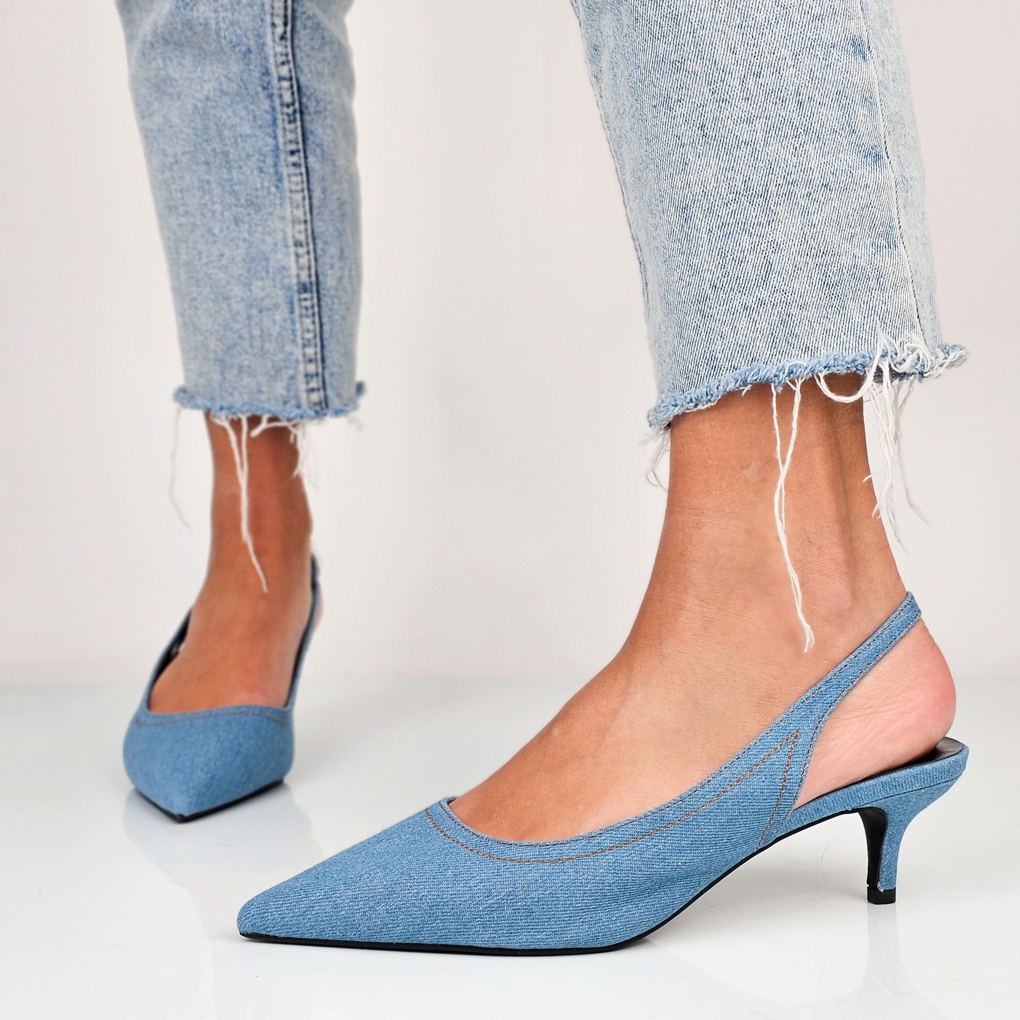Alicia - Decollette Slingback