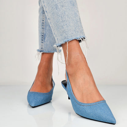 Alicia - Decollette Slingback