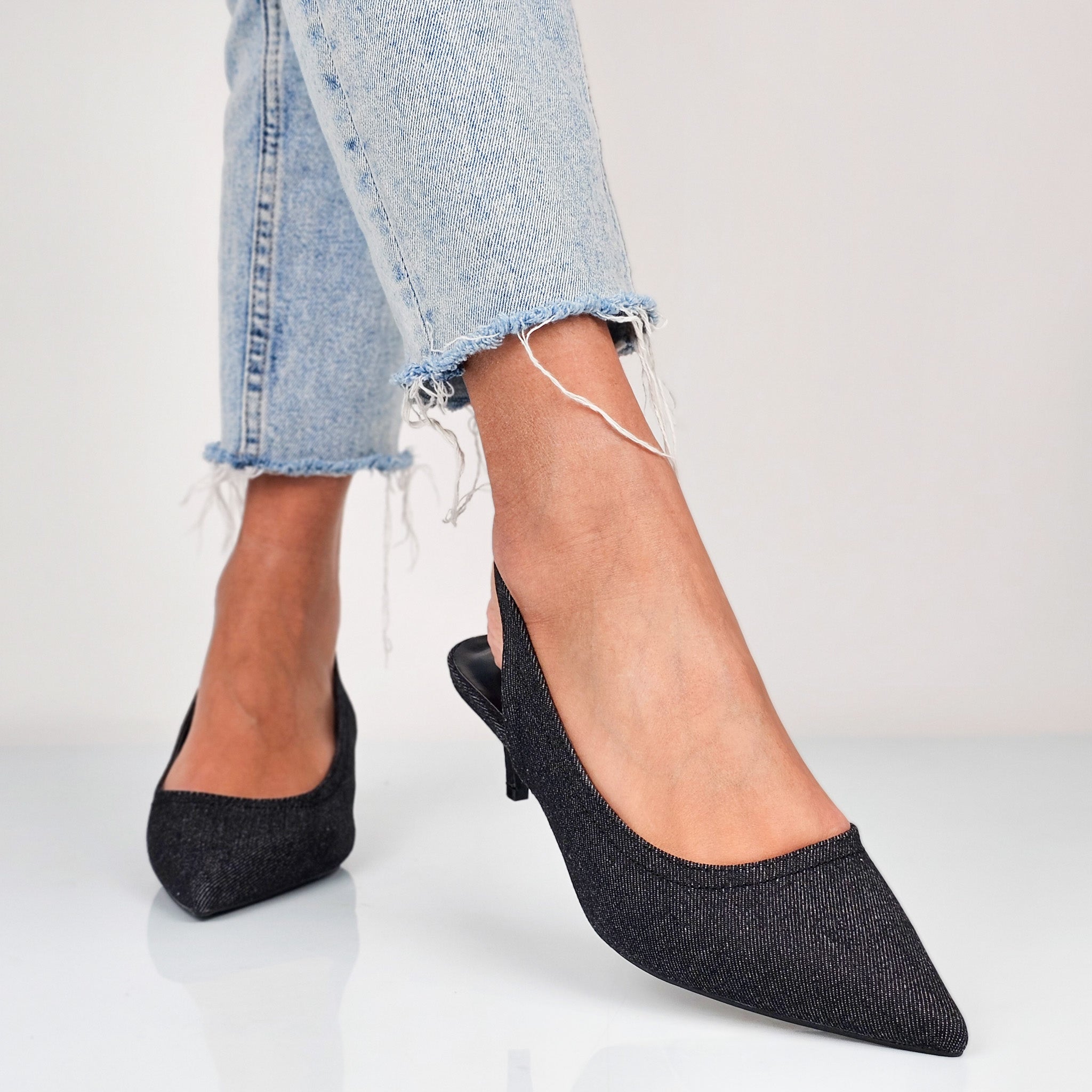 Alicia - Decollette Slingback
