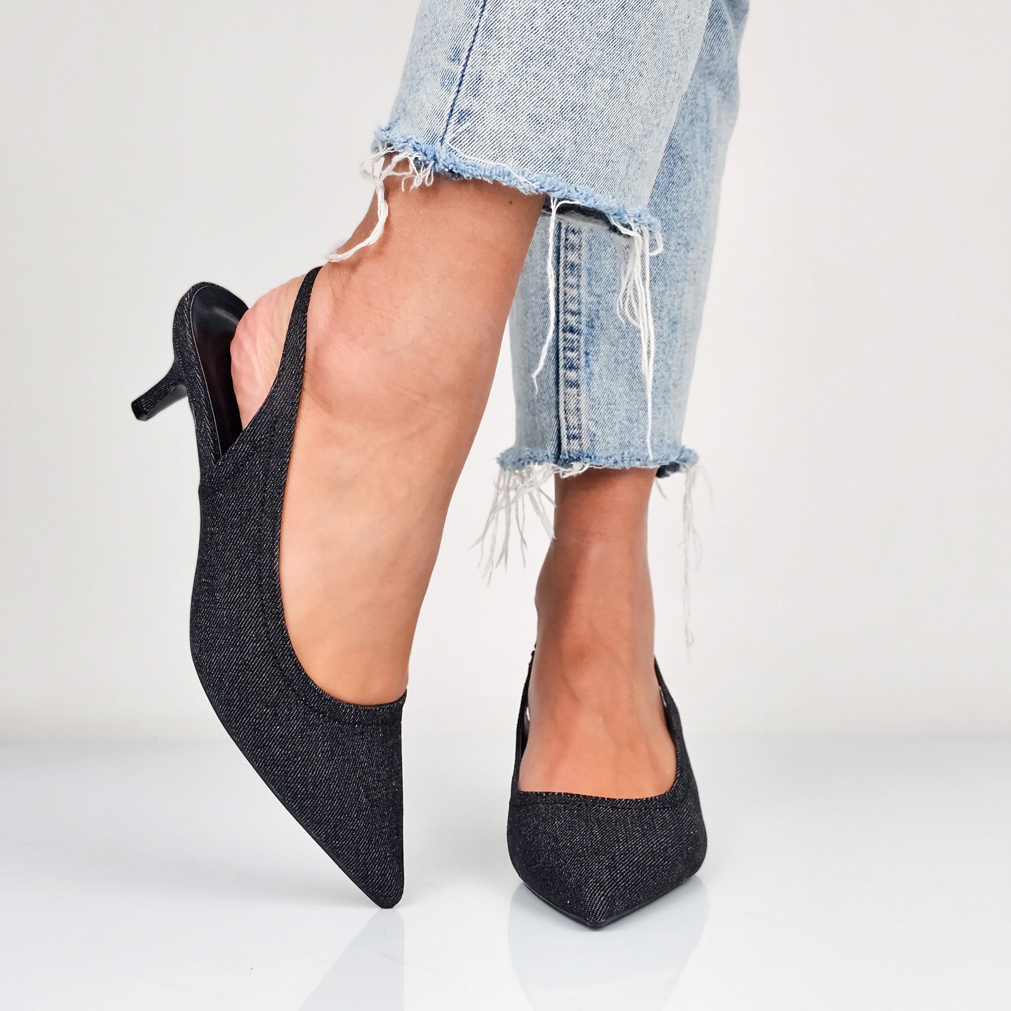 Alicia - Decollette Slingback