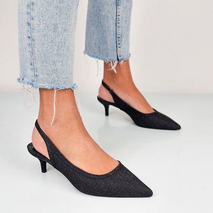 Alicia - Decollette Slingback