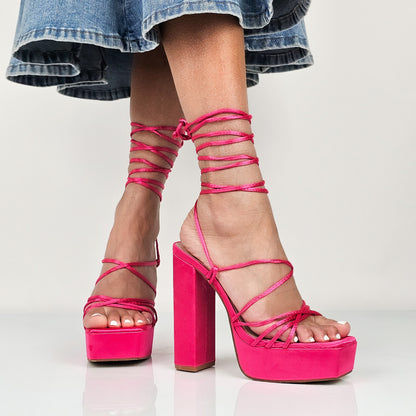 Yara - Sandali Donna Con Plateau
