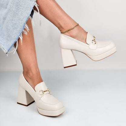 Silvy - Mocassini Donna Con Tacco