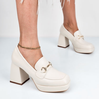 Silvy - Mocassini Donna Con Tacco