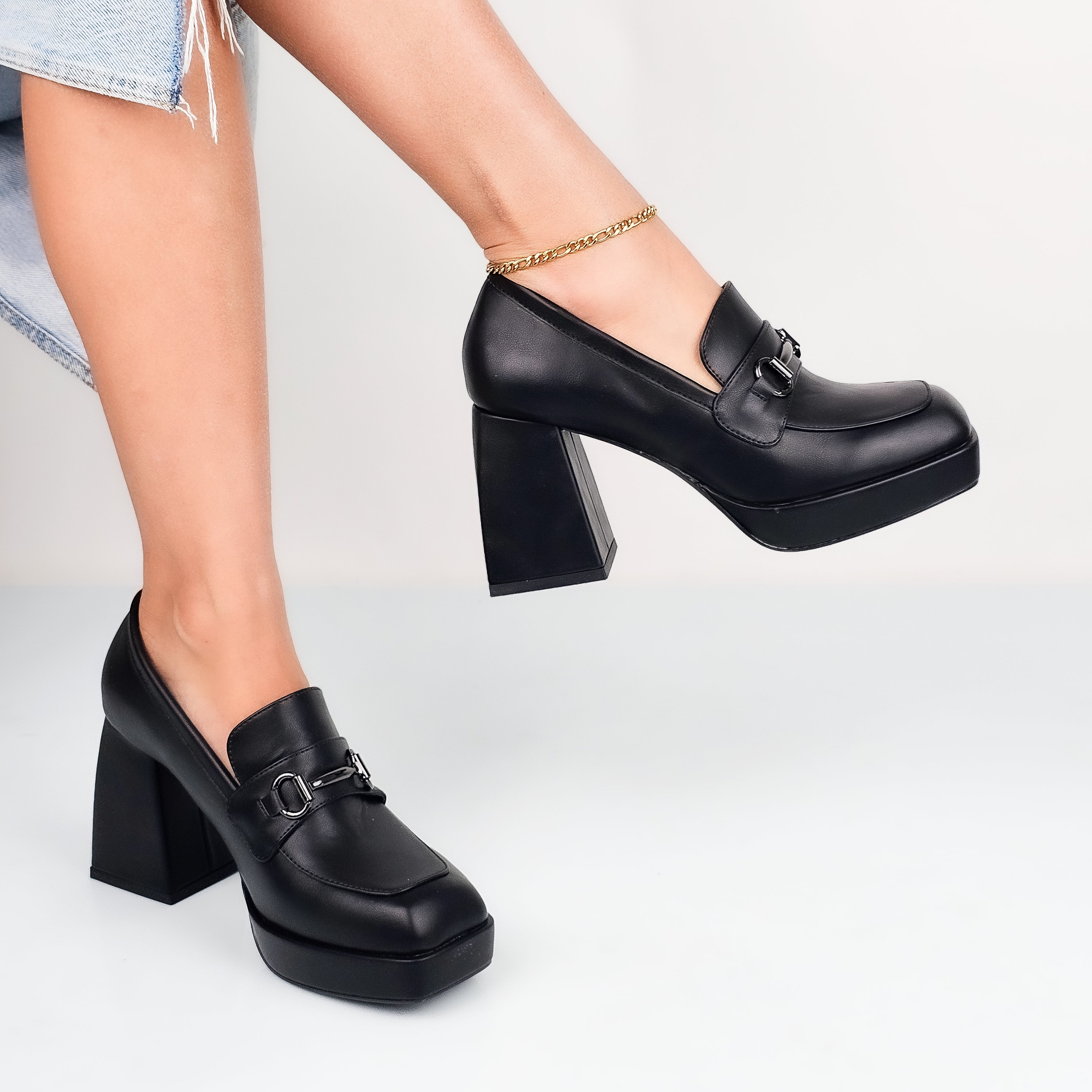 Silvy - Mocassini Donna Con Tacco