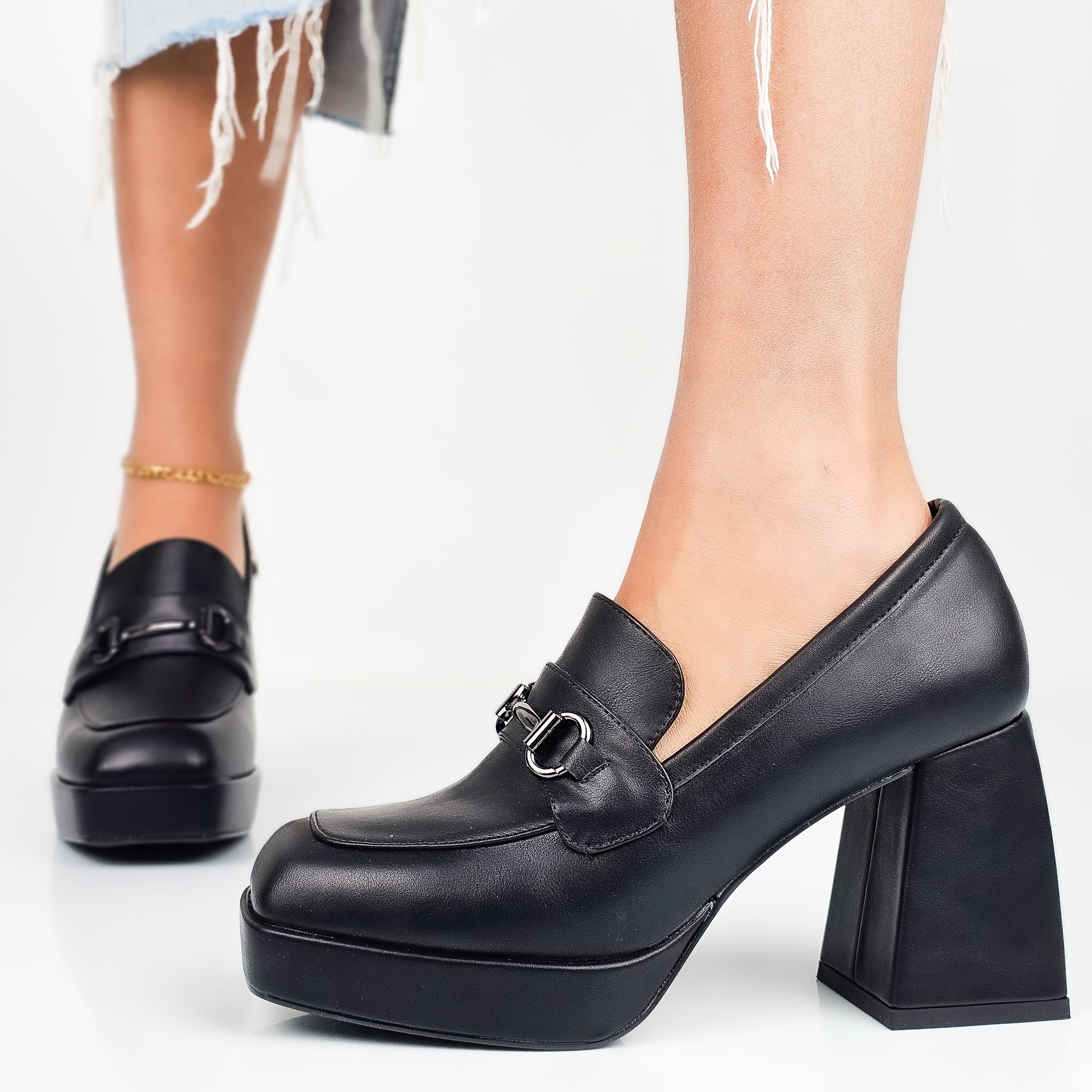 Silvy - Mocassini Donna Con Tacco