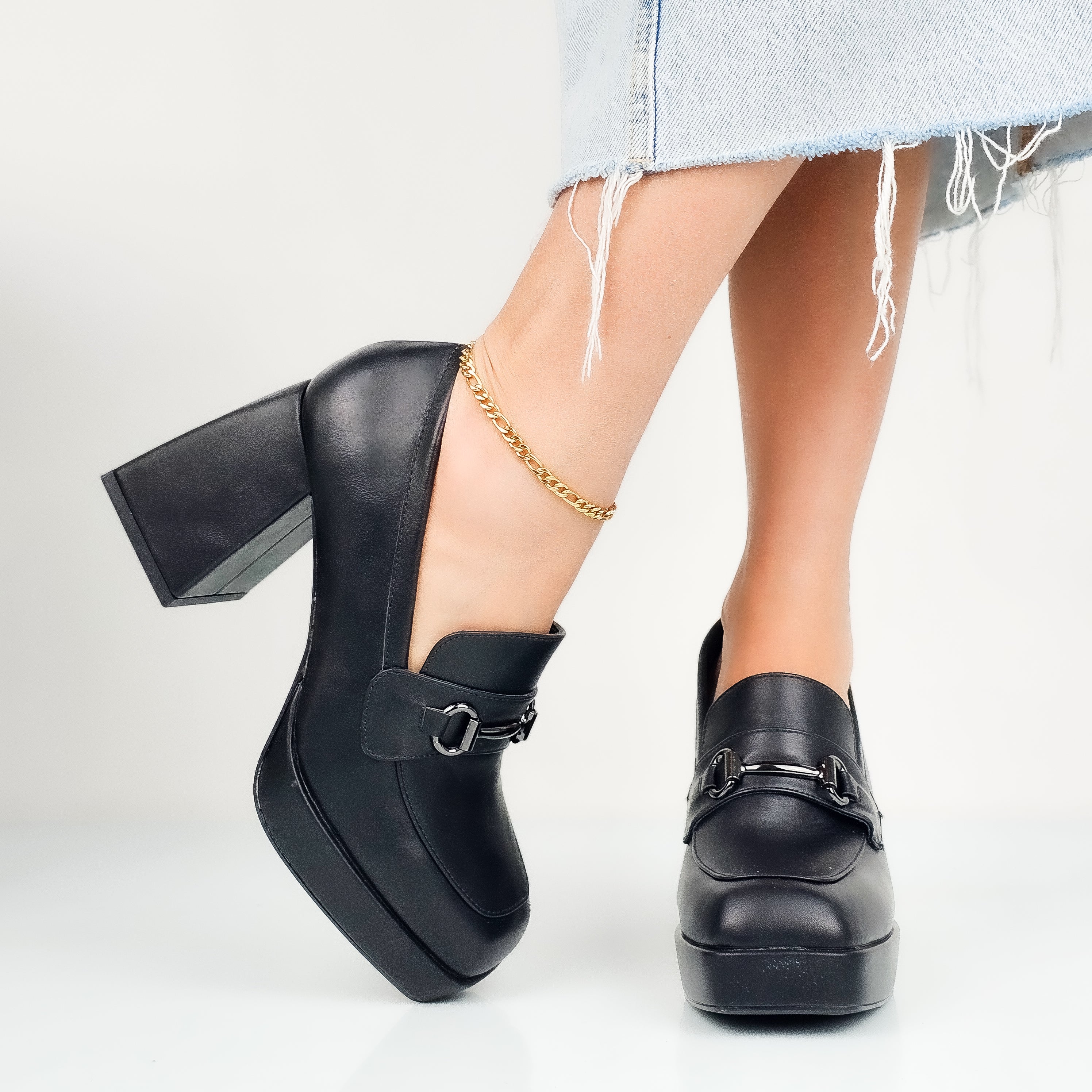 Silvy - Mocassini Donna Con Tacco
