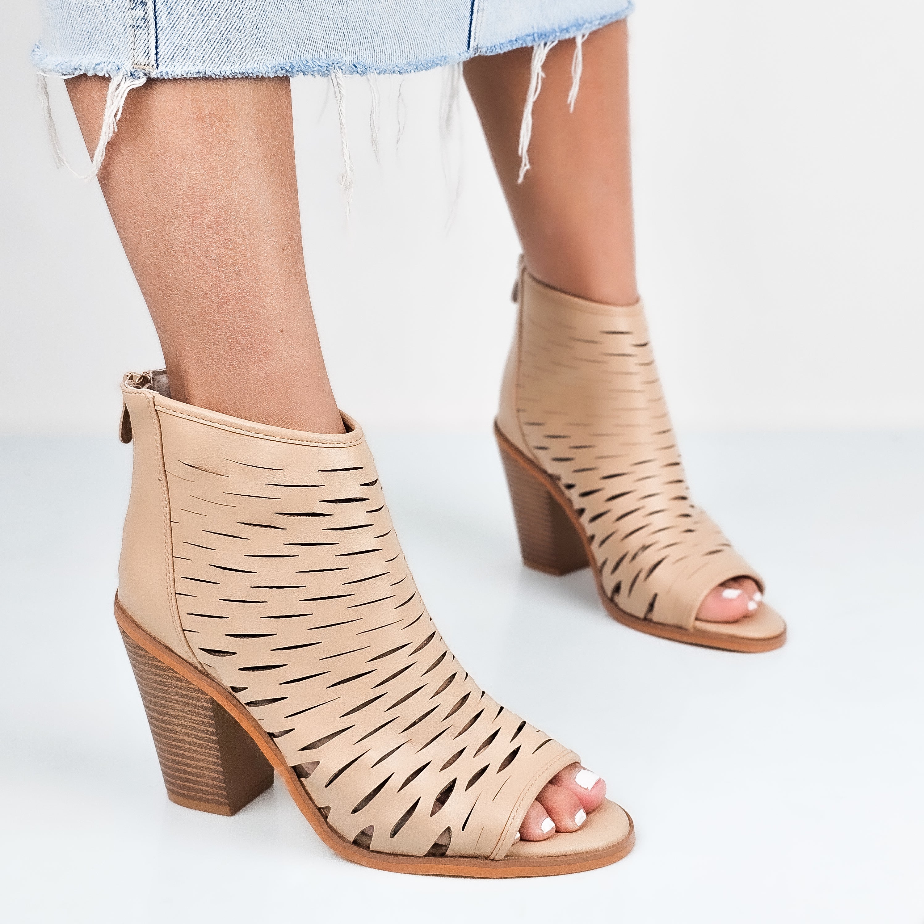 Ilaria - Tronchetti Intagliati Opentoe