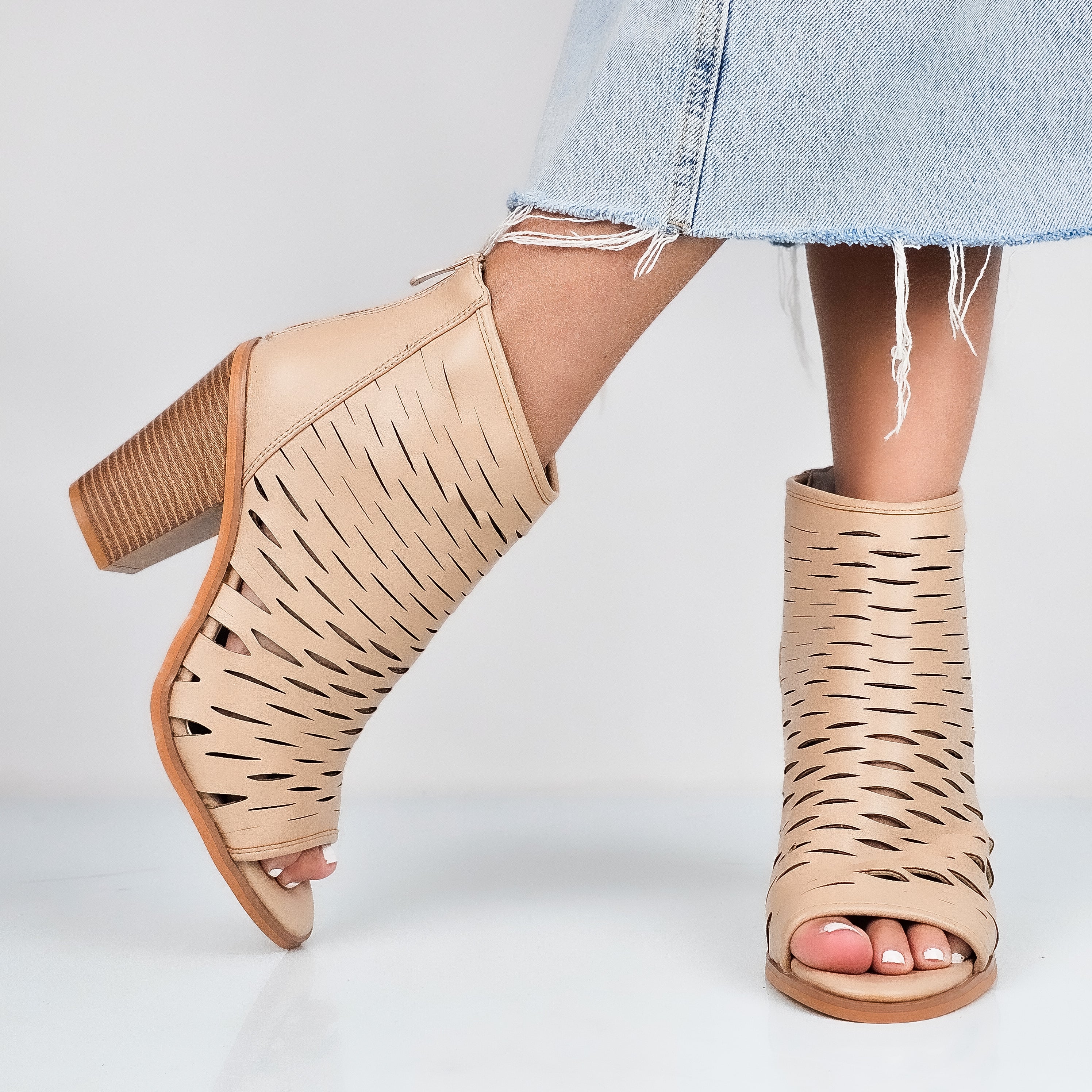 Ilaria - Tronchetti Intagliati Opentoe