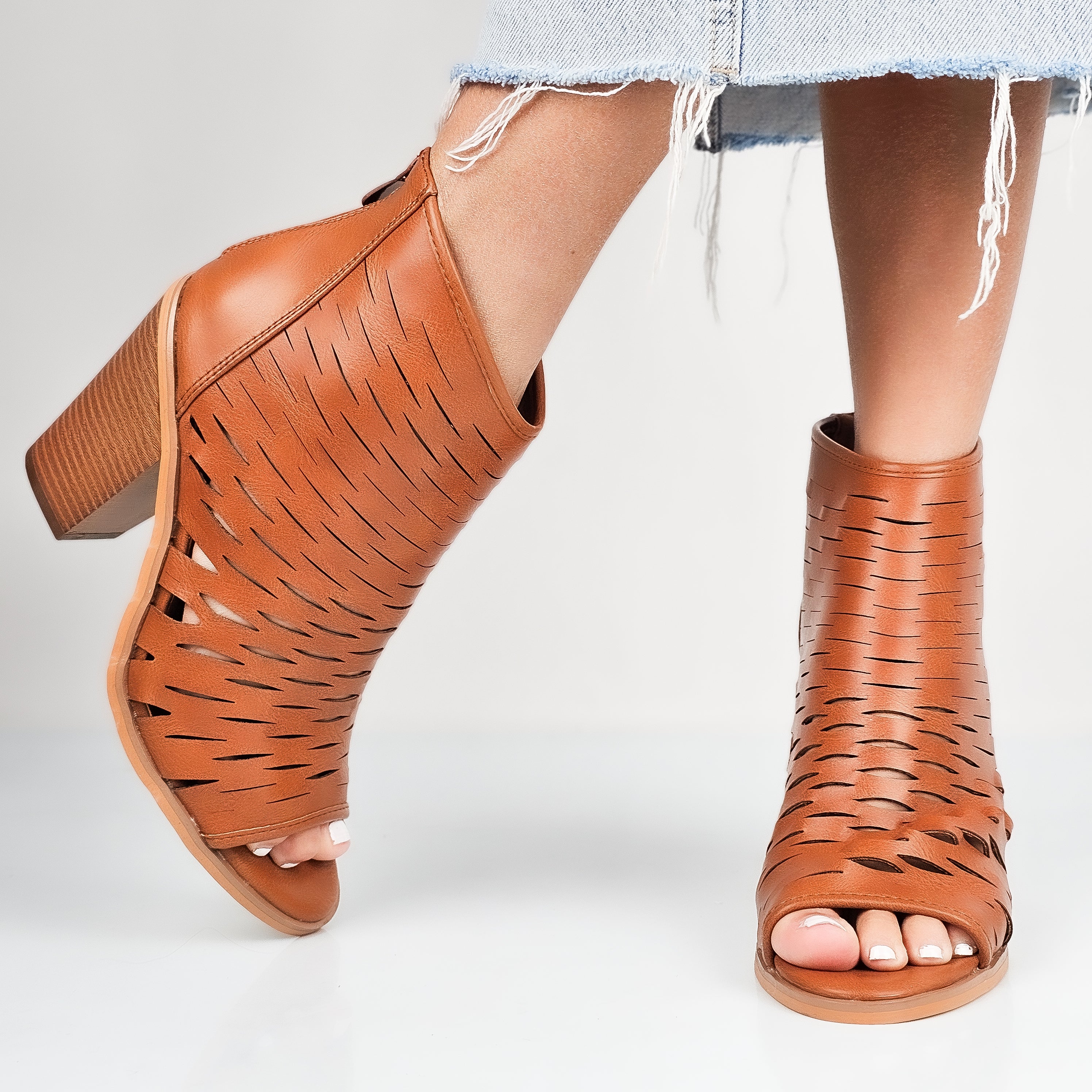 Ilaria - Tronchetti Intagliati Opentoe