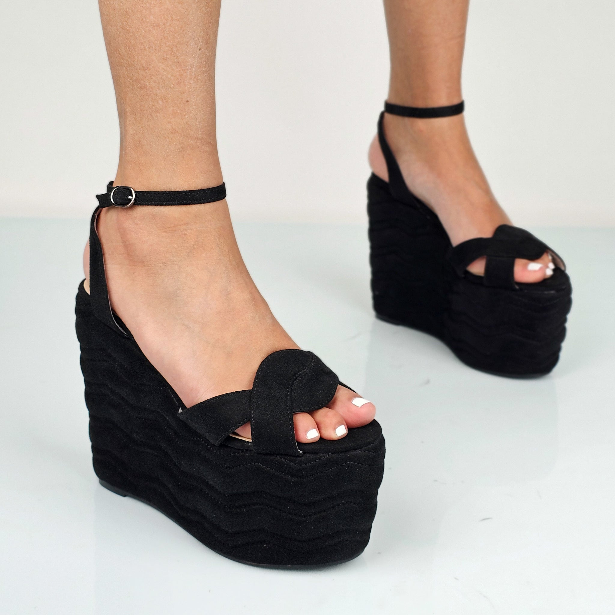 Kimberly - Sandali Donna Con Zeppa
