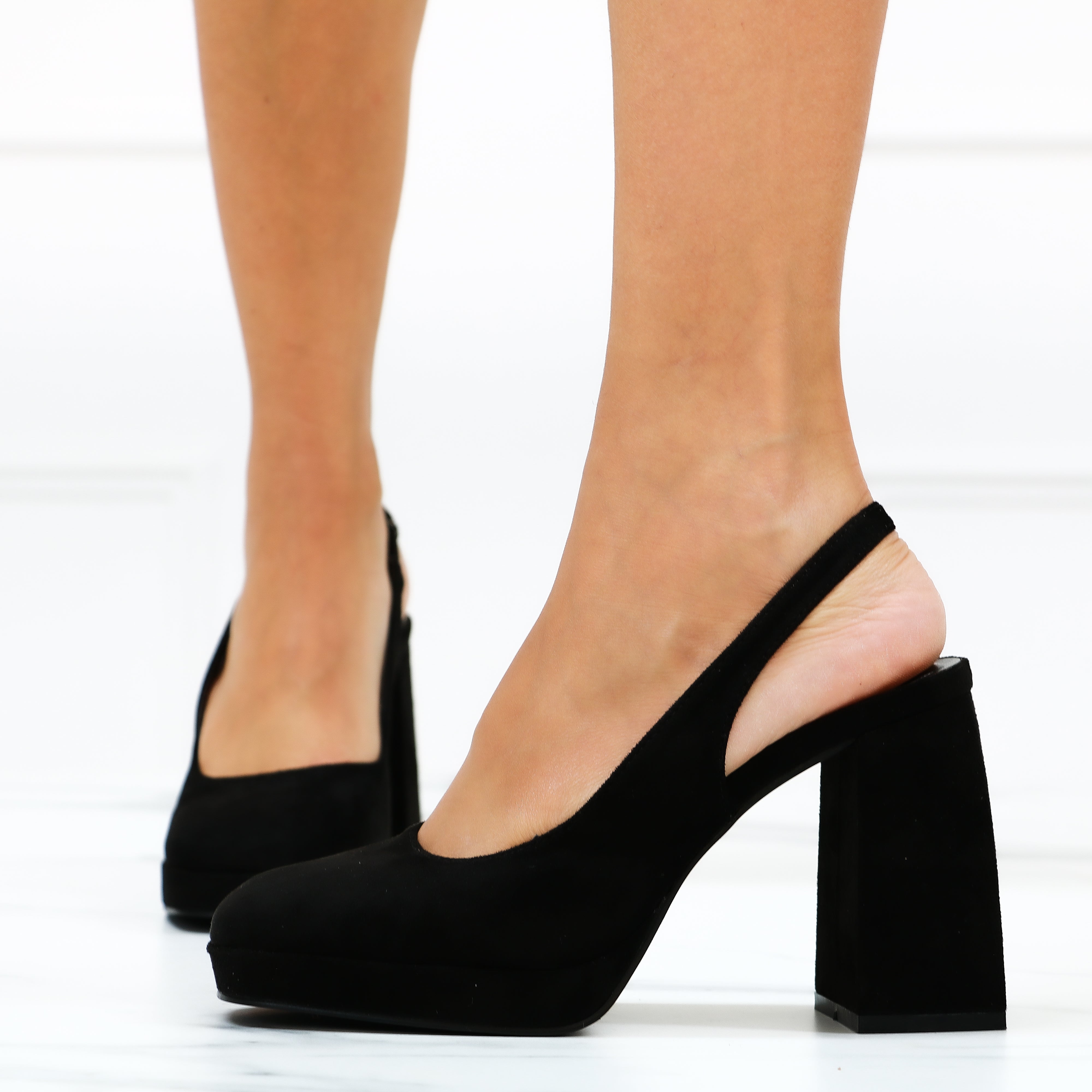 Soledad - Decollette Sling Back Tacco Largo